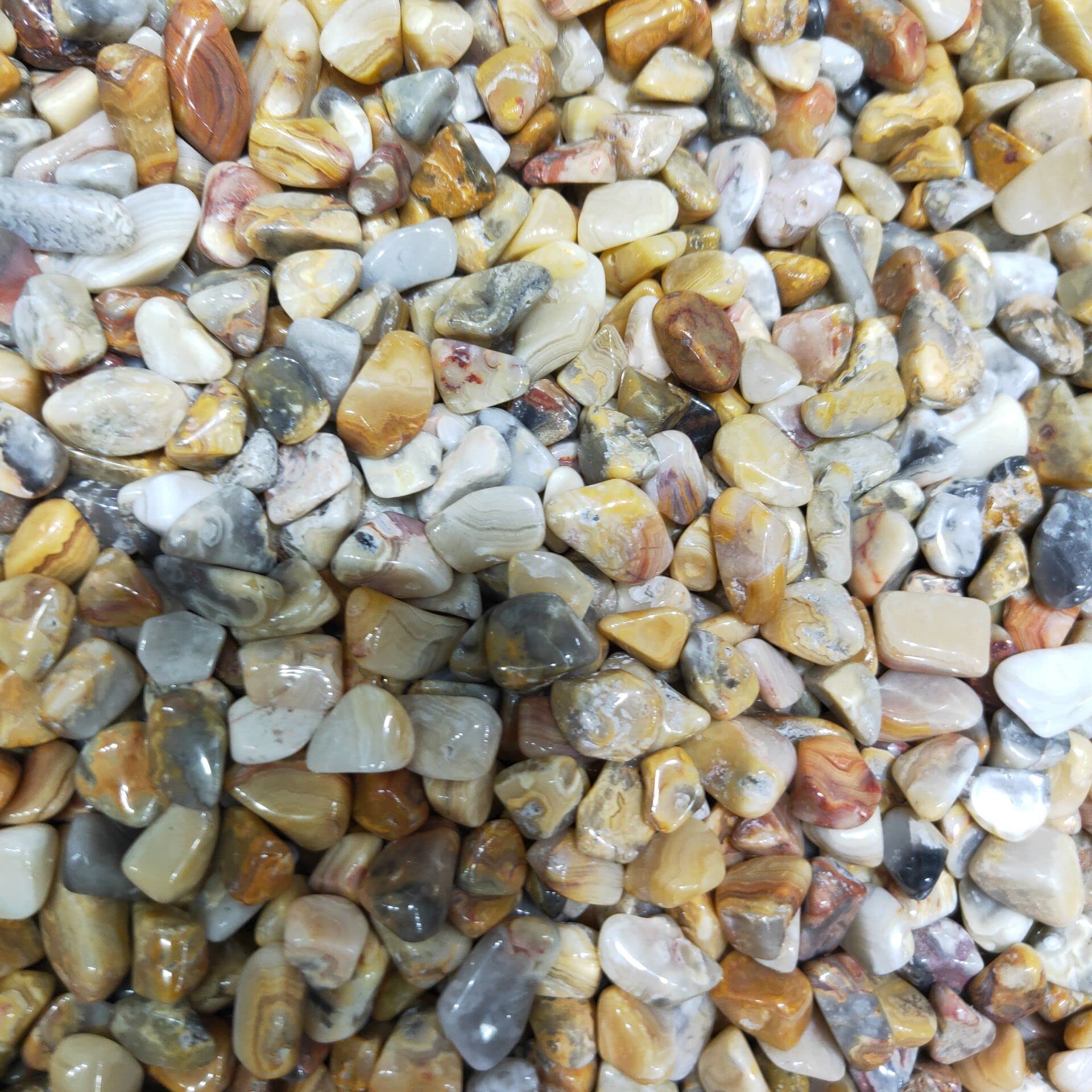 Cristallo Naturale 100 g di Agata Naturale frantumato di Pietra Pietra di Cristallo Pietra for Acquario Pietra da Giardino Pietra Decorativa Raccolta domiciliare