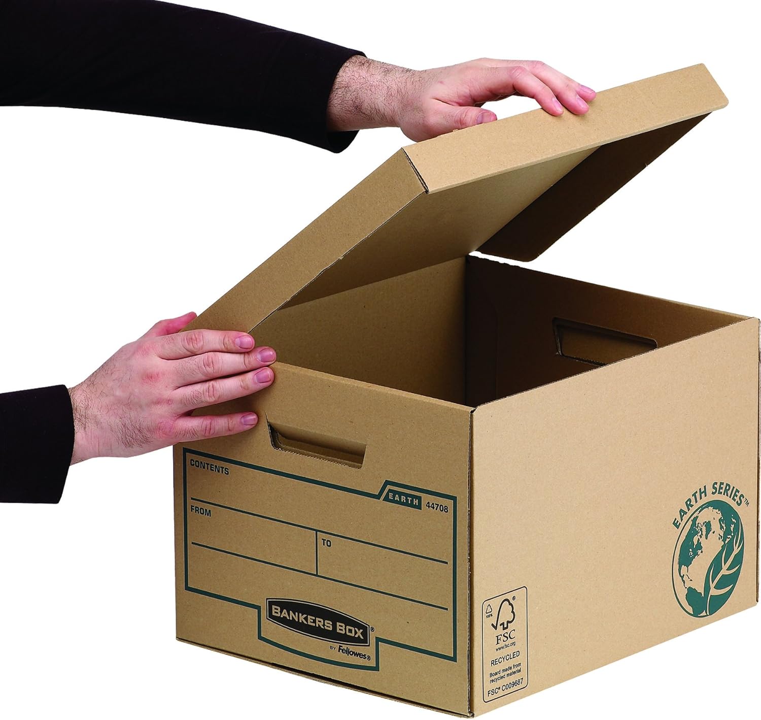 Bankers Box Earth Series Flip Top Cube - Pack of 10