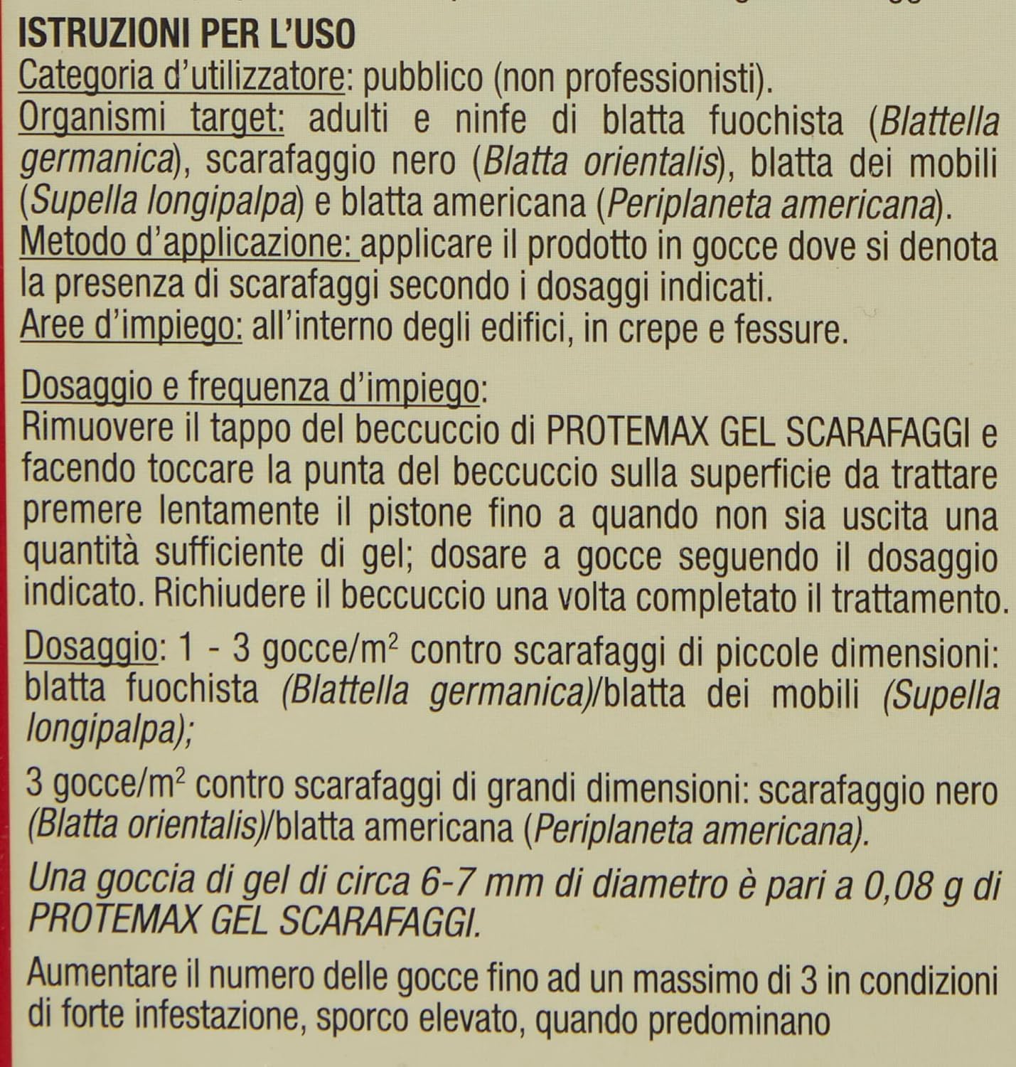 Protemax Siringa Gel Scarafaggi 7 g, 314