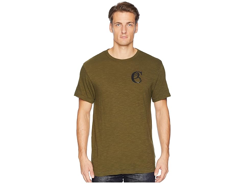 

Todd Snyder Todd Snyder + Champion(r) Back Graphic Tee (Olive) Men's T Shirt