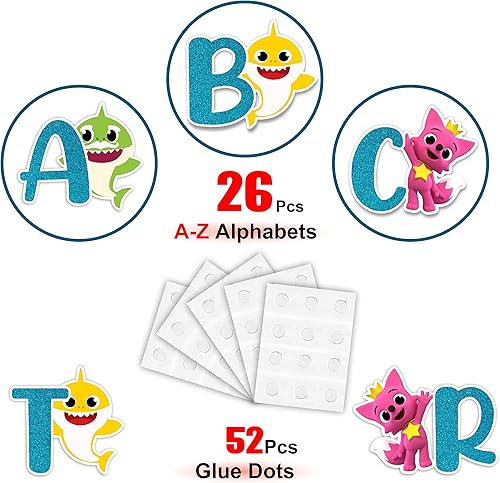 Miniatura 4 de Seyal® BBY Shrk A - Z - Adhesivo decorativo para pared