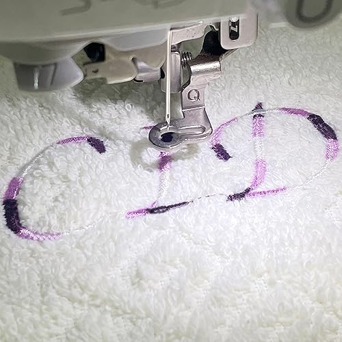 Miniatura 4 de Craftido Estabilizador de bordado soluble en agua para lavarrespaldar y cubrir 10 pulgadas x 25 yardasrollo para la mayoría de los aros. Peso ligero