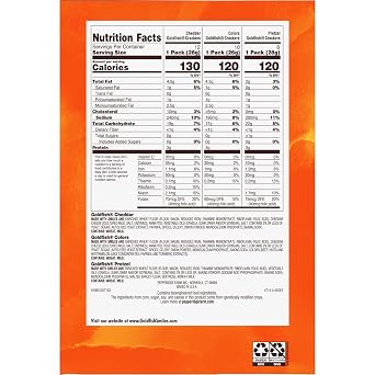 Goldfish Crackers Big Smiles Variety Pack with Cheddar, Colors, and Pretzels, Snack Packs, 30 Ct