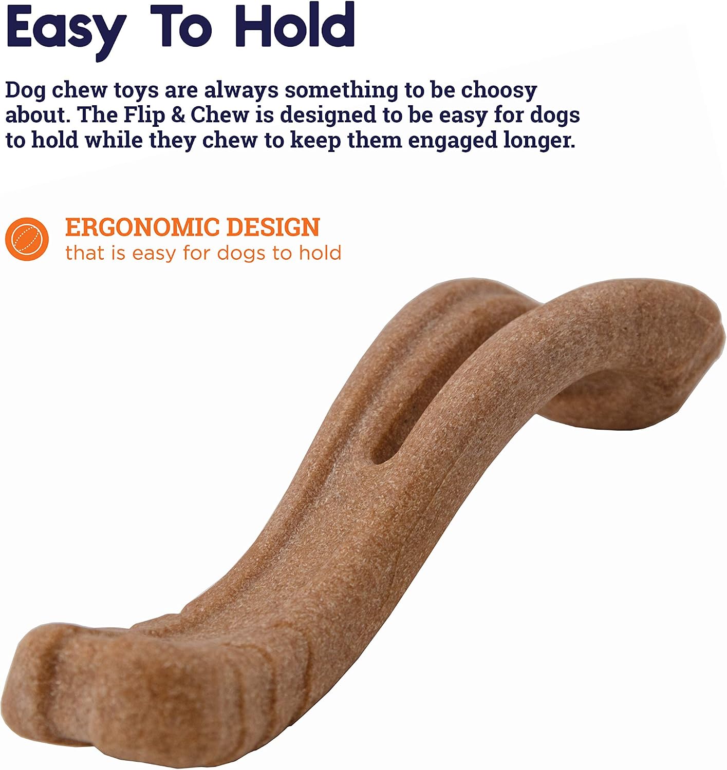 Petstages Dogwood Flip and Chew Bone, Medium
