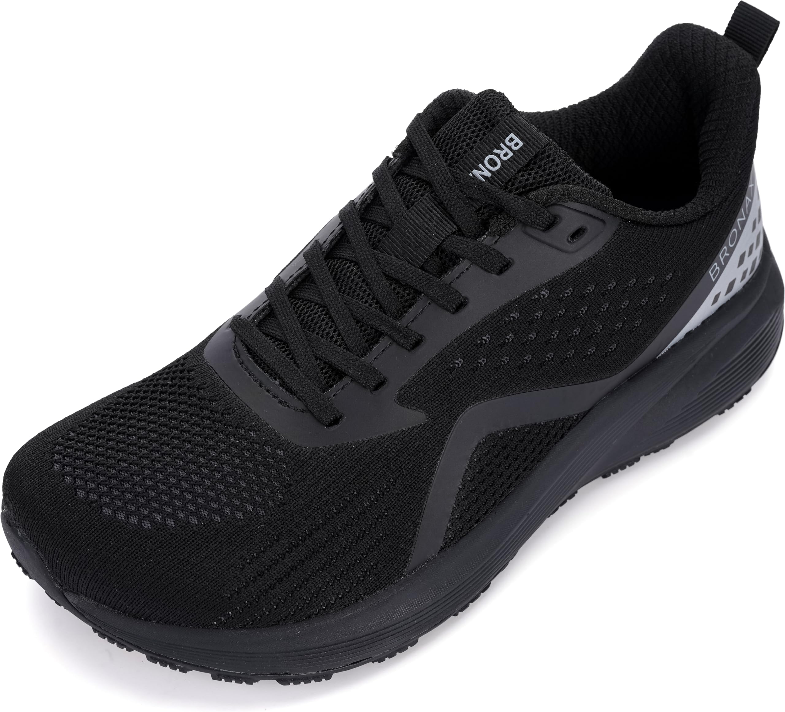 Men's Wide Cushioned Supportive Road Running Shoes | Wide Toe Box | Rubber Outsole