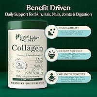 Vista 3 de Great Lakes Gelatin Carne de Vacuno colágeno hidrolizado, Kosher, 16 oz.