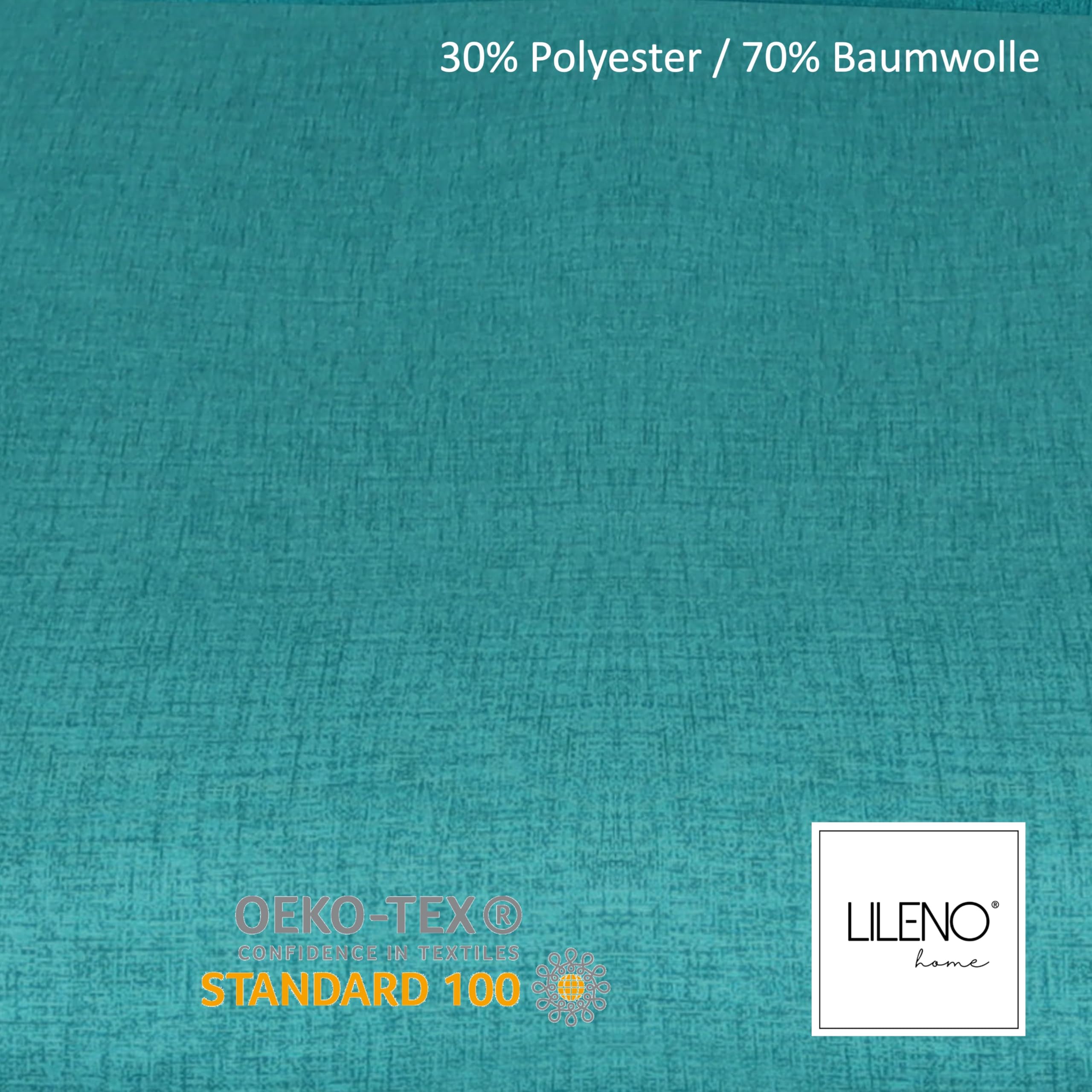 LILENO HOME Housse rembourrée pour palette européenne - Housse extérieure pour meubles en palettes - Housse de rechange pour siège de 120 x 80 x 16-20 cm - Aqua