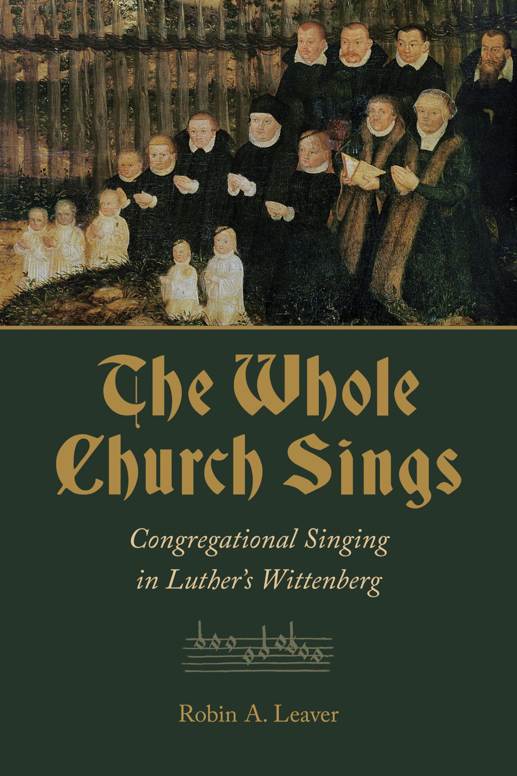 Chant congrégationnel de Luther livre histoire liturgique Wittenberg