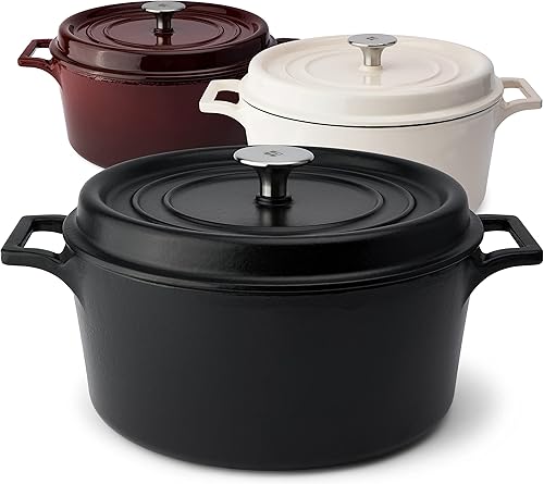 KIVY Horno holandés (tapa clásica, negro) disponible en Yaxa Colombia