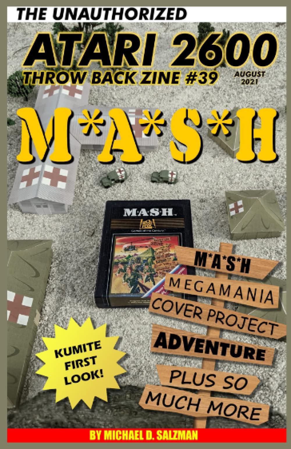 The Unauthorized Atari 2600 Throw Back Zine #39: MASH, MegaMania, Adventure Easter Egg, Maze Craze, Kumite First Look, And So Much More!