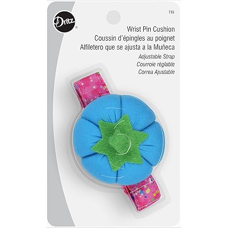 Dritz Tomato Wrist, Teal Pin Cushion