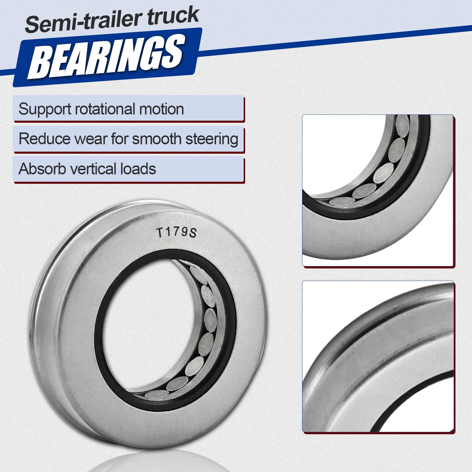 Amazon.com: P6073300019KZ King Pin Set with Bearing and Bushing