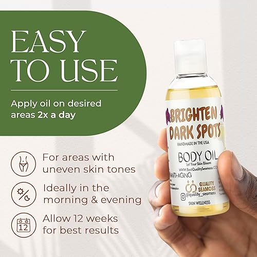 Miniatura 6 de Kojic Turmeric Dark Spot Oil, Dark Spot Remover for Body and Face, Natural Spot Corrector with Essential Oils, Age Spot Remover for Scars, Fine