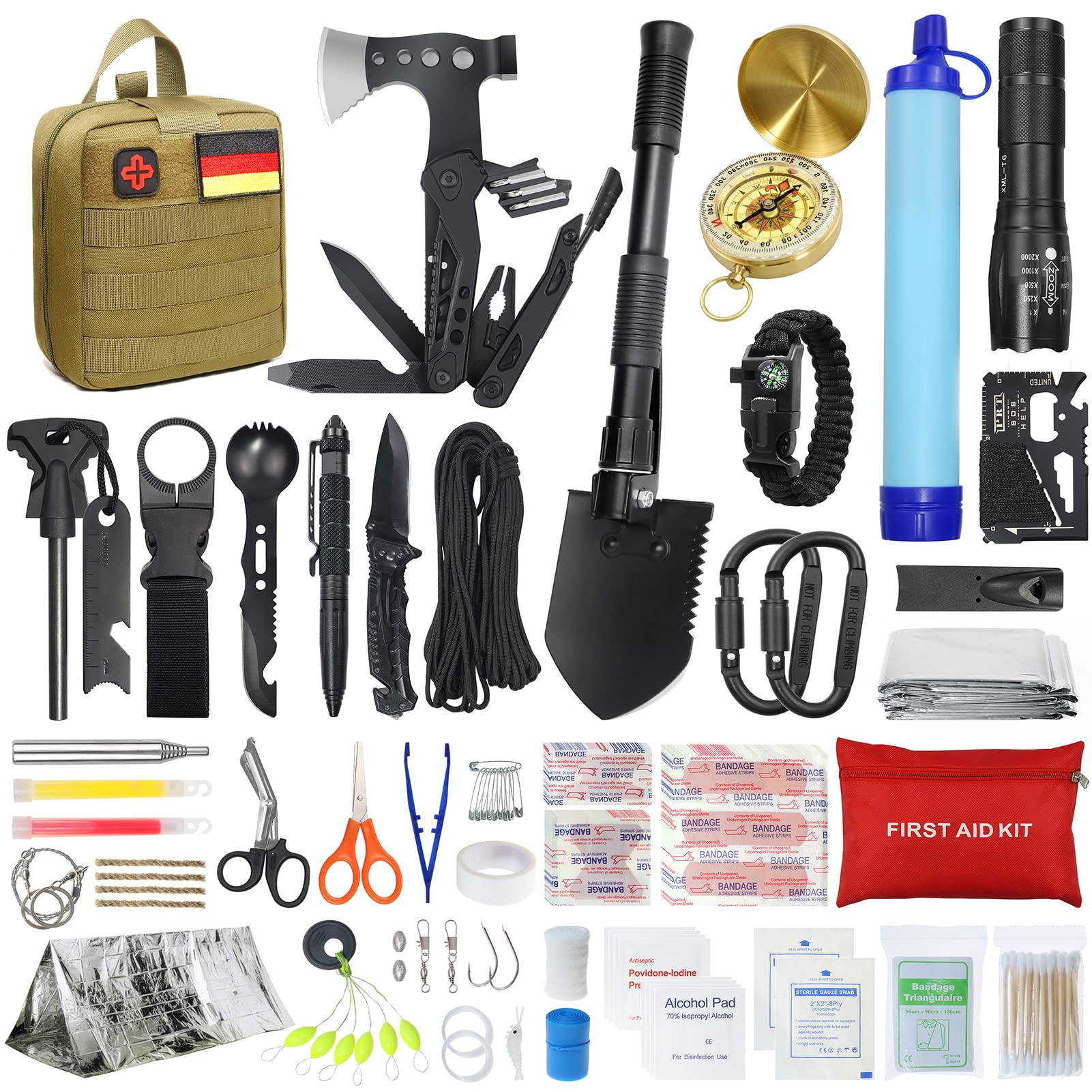SOL • Scout survivalkit • compact voor noodgevallen onderweg | Outdoor Food