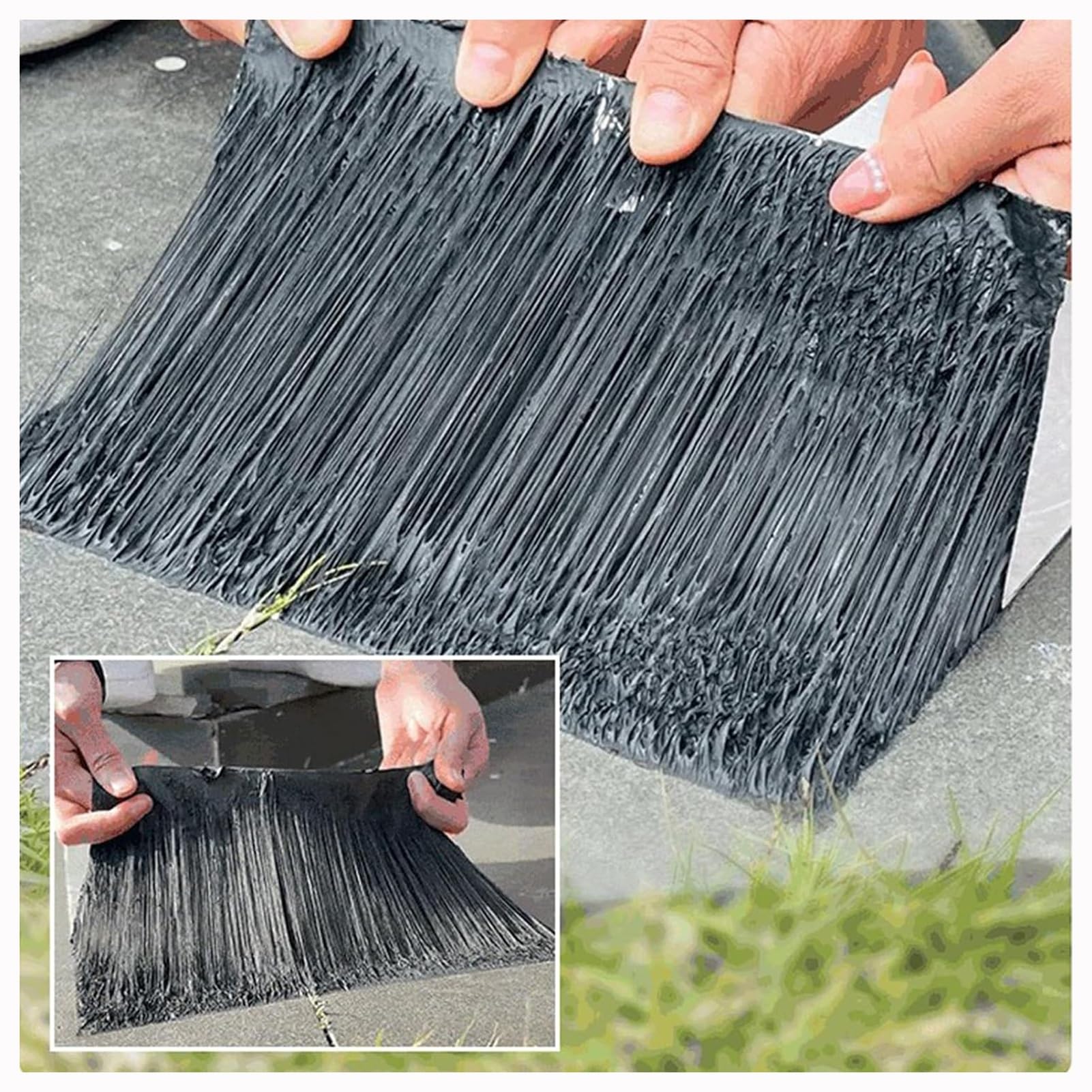 Genérico Cinta autoadhesiva de Papel de Aluminio para reparación de techos y canalones, Impermeable y Aislante térmica, Resistente a Perforaciones, 50 cm x 2000 cm – Ideal para Reparar Fugas en Barco