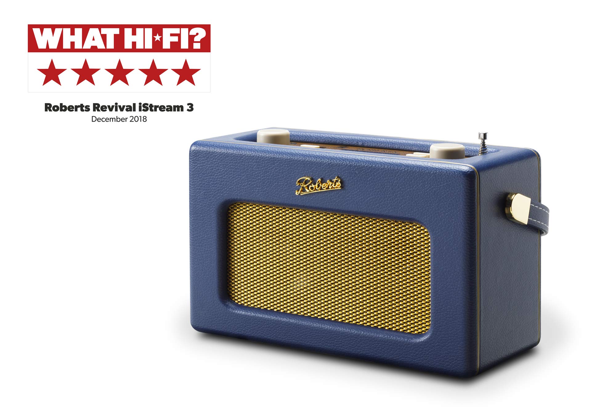 Roberts Radio REVISTREAM3MB Retro DAB/DAB+ FM Wireless Portable