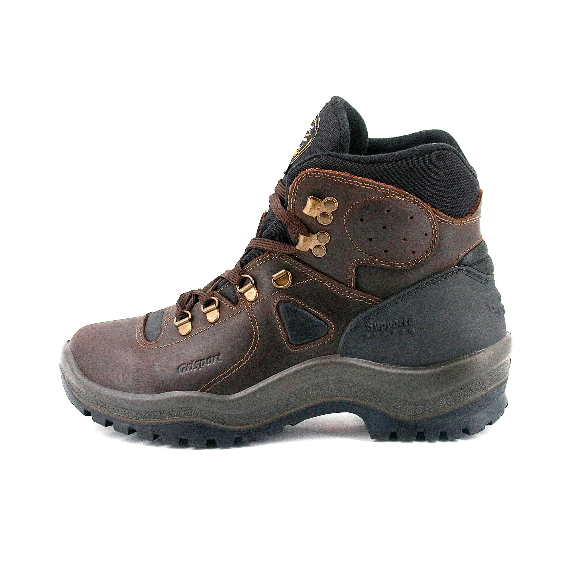 Grisport Scarpe Uomo Escursionismo Camminata Scarponi Montagna Stivali Impermeabili Pelle Lontra Dakar Trekking 629DV.9G (Marrone, 41)