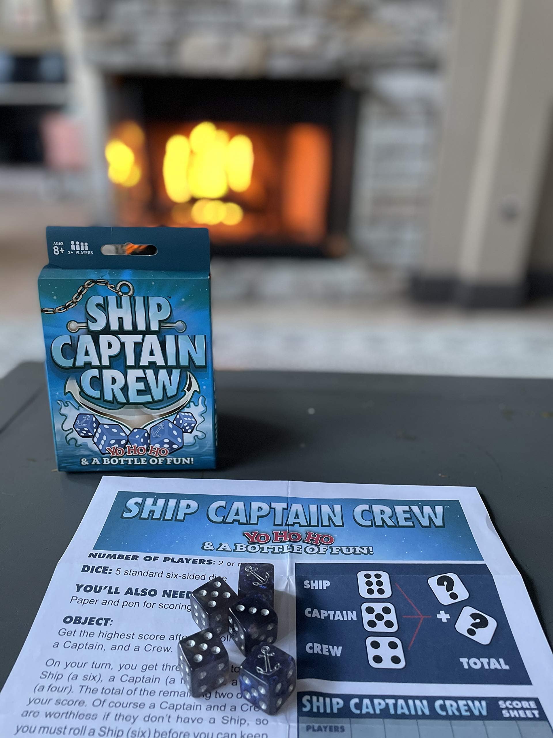 TDC Games Ship Captain Crew Dice Game, Great for Party Favors, Family and Travel Games, Dice Game for Adults - Image 4