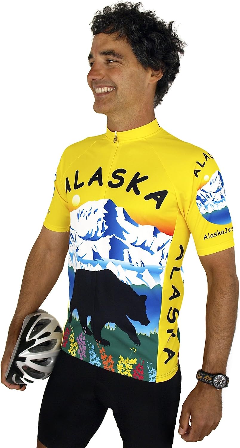 アラスカ ベア サイクリング ジャージ 希少 1998製 ALASKA アラスカ ベア サイクリング ジャージ 希少 1998製 ALASKA