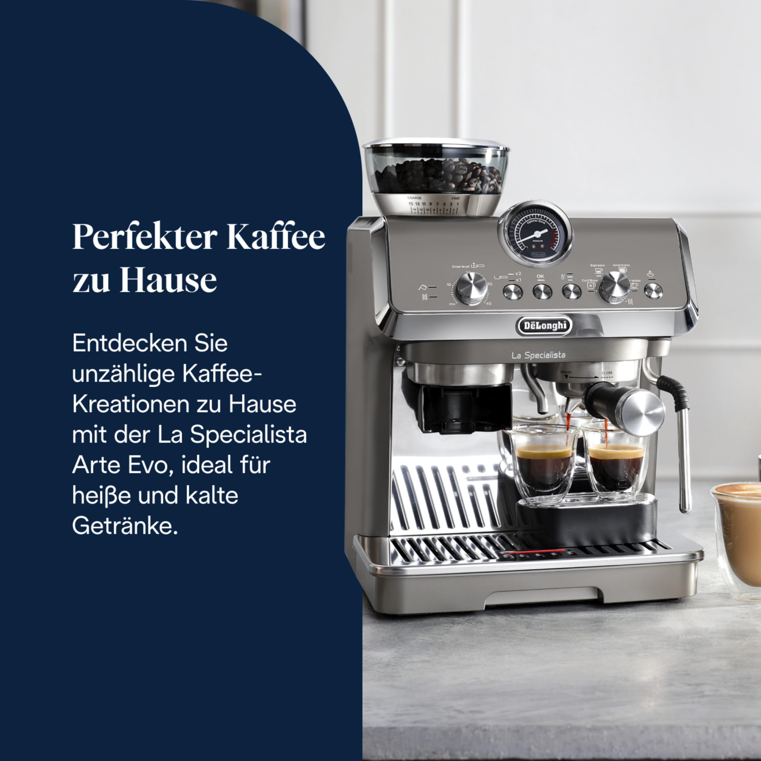 De'Longhi La Specialista Arte Evo EC9255.T Siebträgermaschine – Bild 2