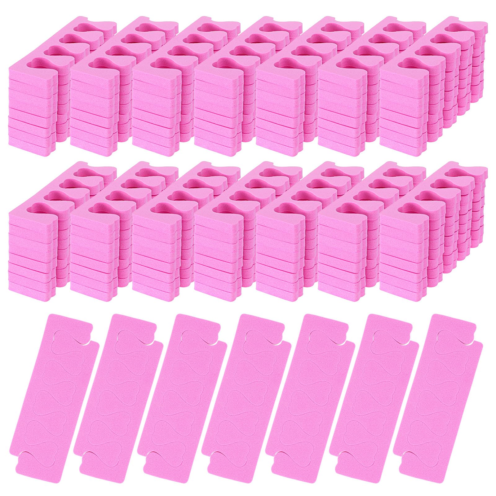 400 pezzi (200 paia) separatori per dita dei piedi, kit di strumenti per pedicure, distanziatori morbidi per pedicure, divaricatori per dita, per donne e uomini, unghie dei piedi, nail art, pittura