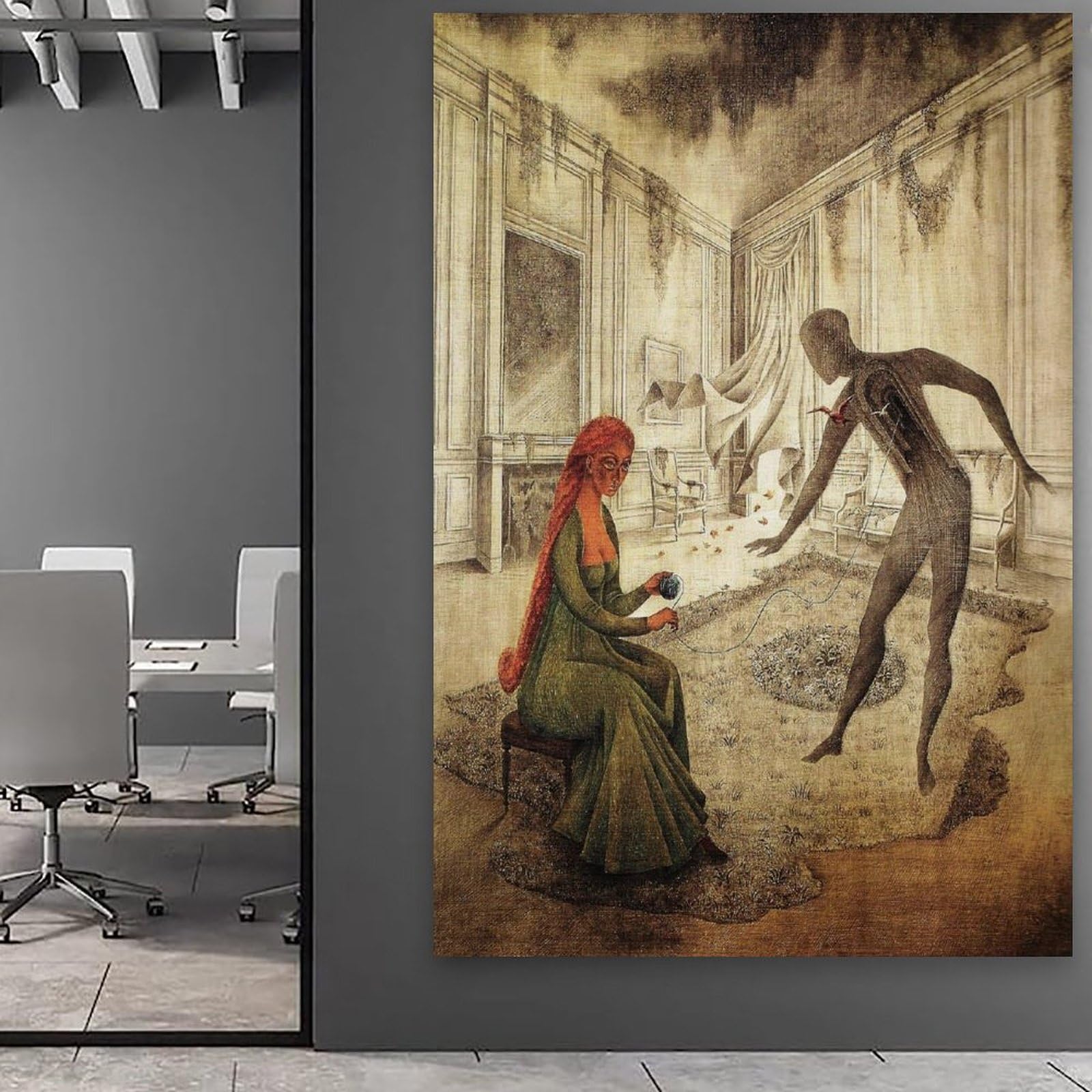 Amazon.com: WurBu Remedios Varo Painter Works《Dead Leaves
