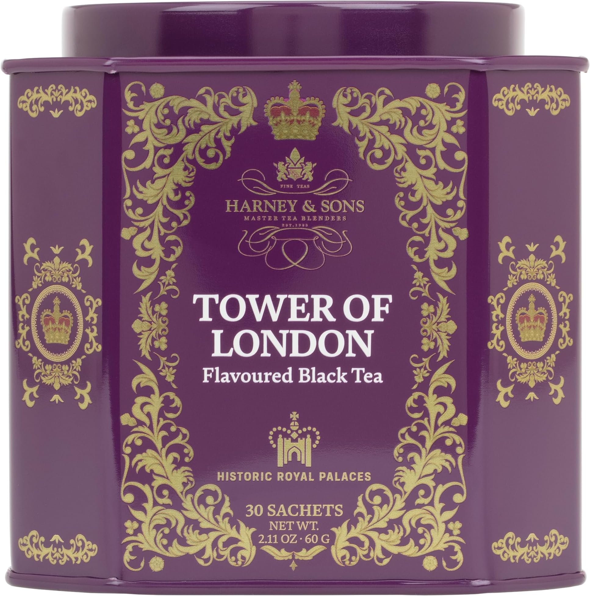 Tower of London Blend A Fresh Black Tea Blend 30 Sachets 2 67 oz 75 g