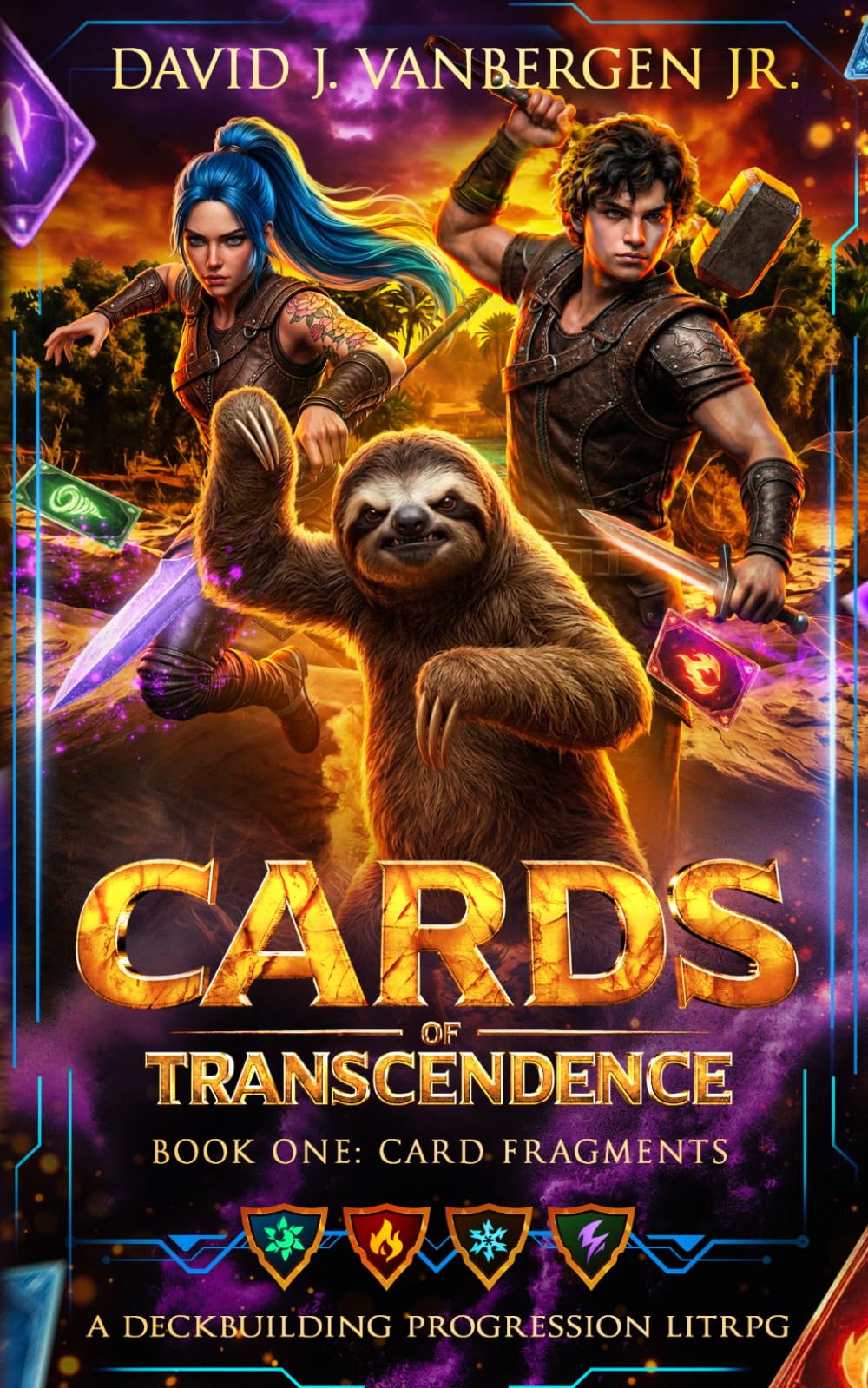 Cards of Transcendence 1: Card Fragments: A Progression LitRPG Adventure