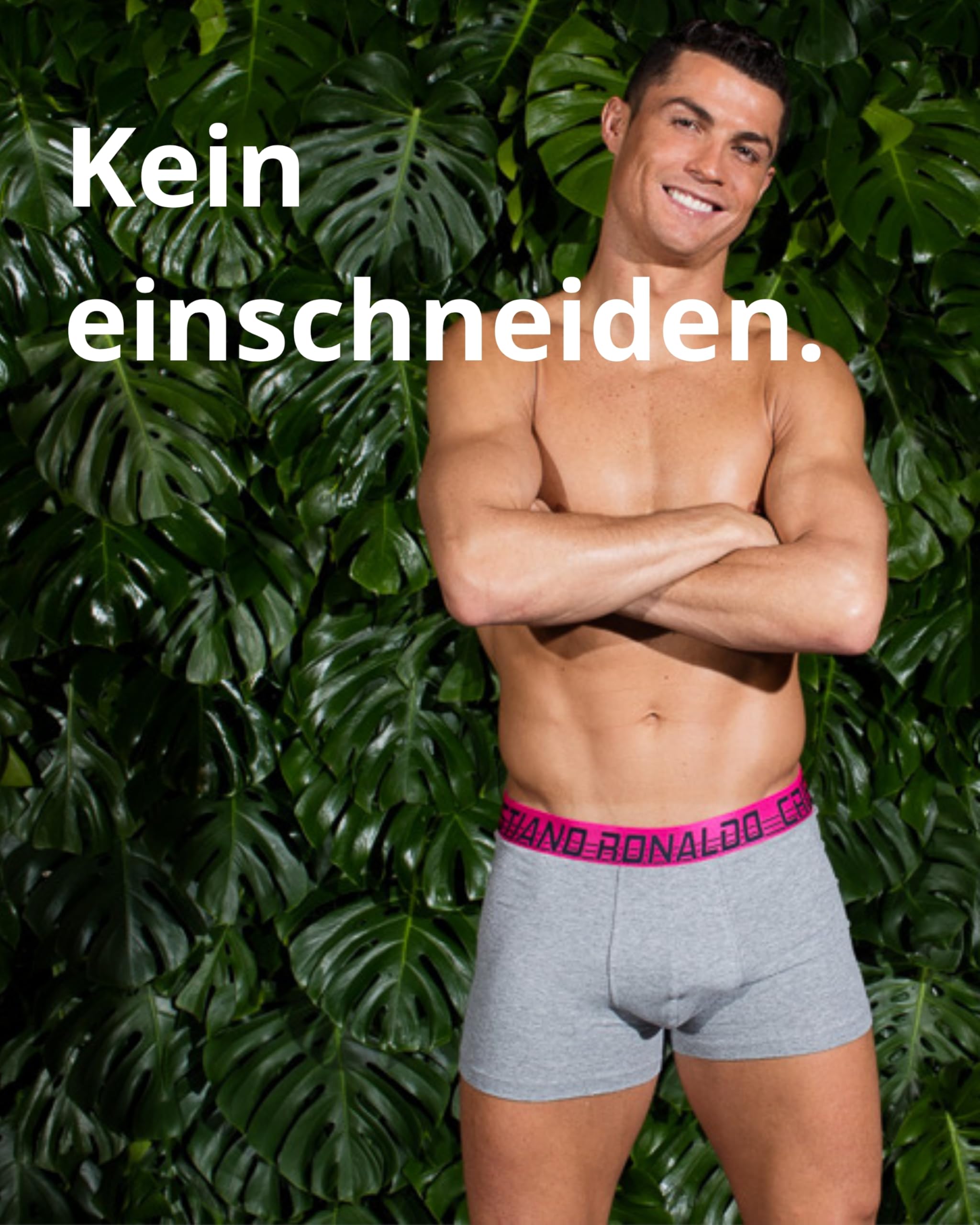 CR7 Boxershorts Herren Baumwolle (8er Pack) Unterhosen Herren von Cristiano Ronaldo
