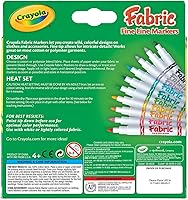 Vista 2 de Marcadores de tela, crayolas paquete de 10.