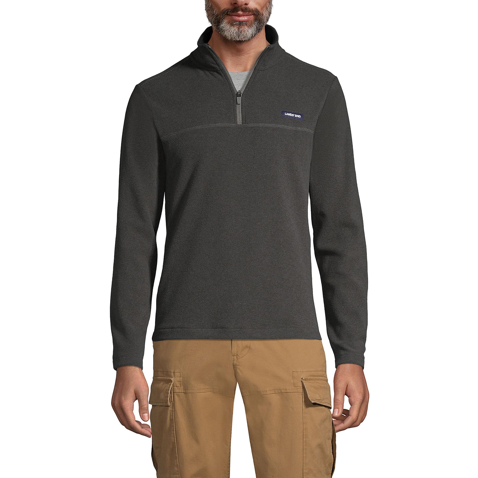 Lands' EndMen's Anyweather Fleece Quarter Zip Pullover