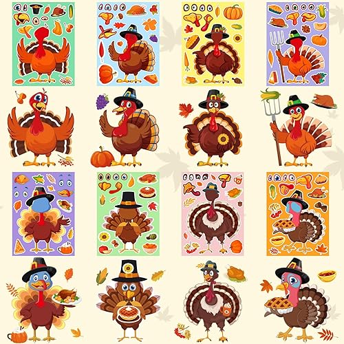 Miniatura 4 de SEPGLITTER Calcomanías de Pascua, 48 hojas de calcomanías de Pascua para niños, calcomanías de animales para la escuela, aula, actividades, juegos,