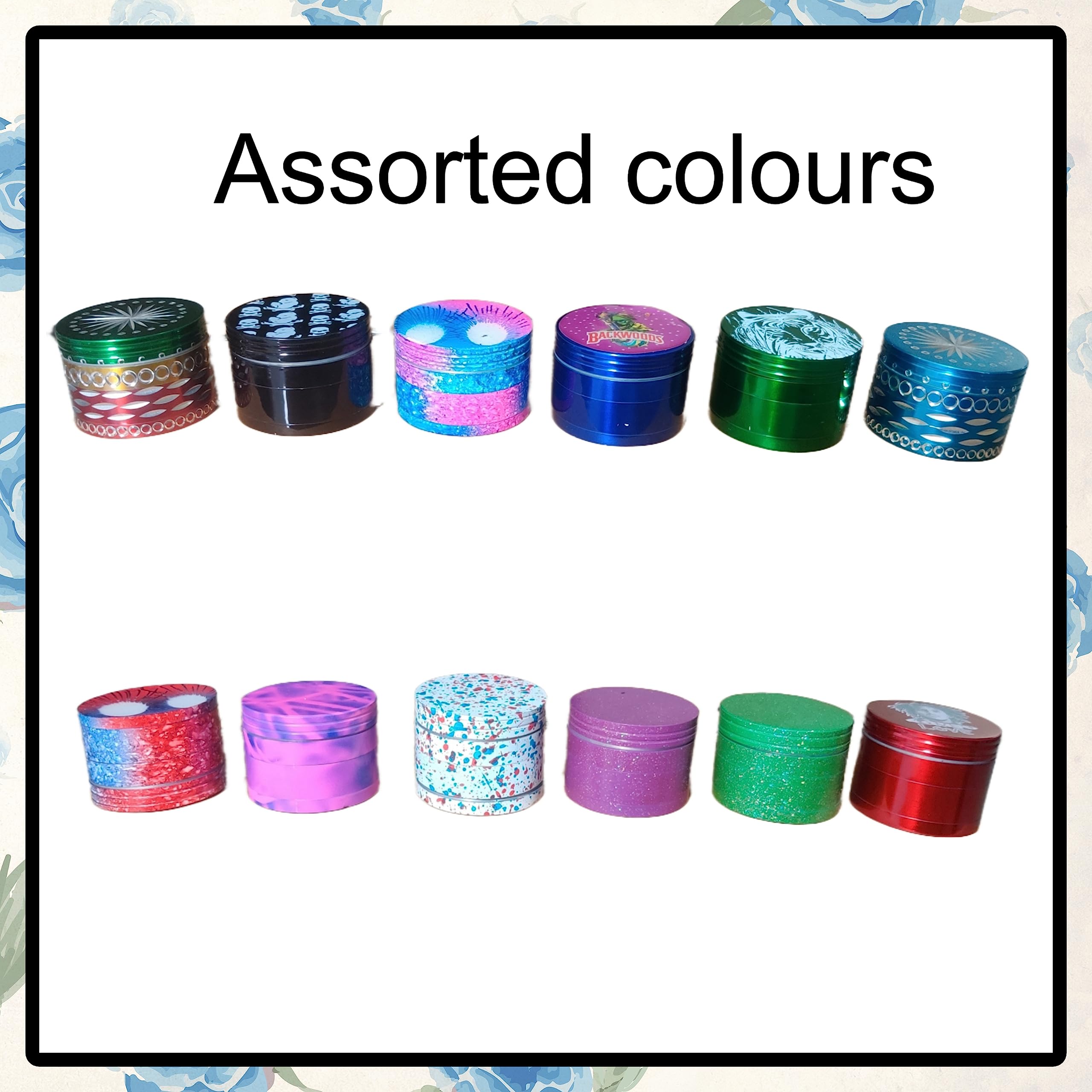 Metal Herb Grinder - Assorted Colors -2 Metal Herb Grinder - Assorted Colors -2