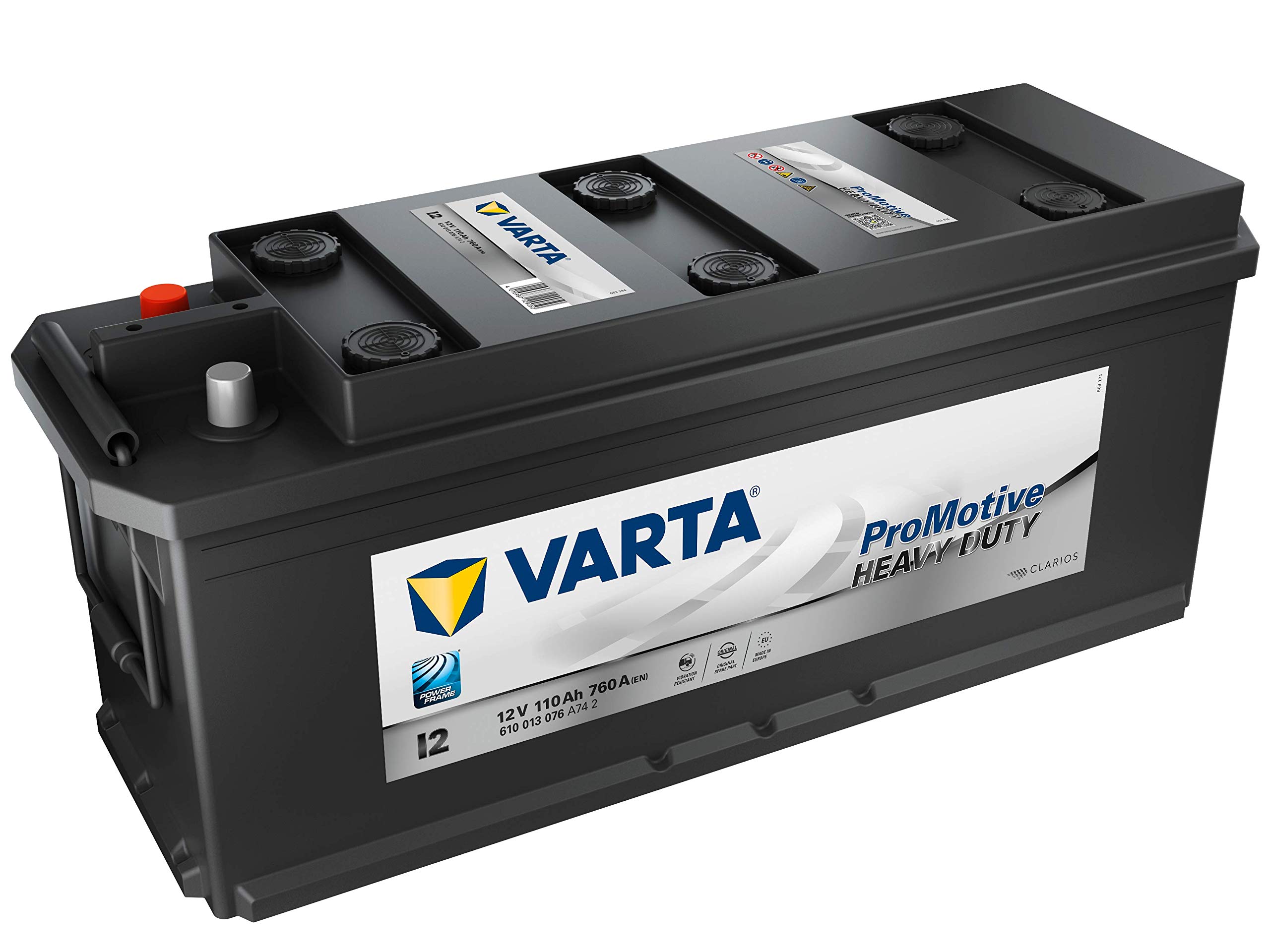 Varta Promotive Black I2-12 V / 110 Ah - 760 A/EN SHD RF Nutzfahrzeugbatterie