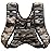 ZELUS Weighted Vest, 6lb/8lb/12lb/16lb/20lb/25lb/30lb Weight Vest for Men Women with Storage Pocket Reflective Strips for Strength Training Running Muscle Building, Brushstroke Sand Camo (6 lb)