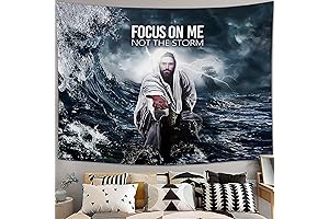 Walter White Jesus Tapestry: A Majestic Wall Tapestry for Christian Decor and Spiritual Inspiration