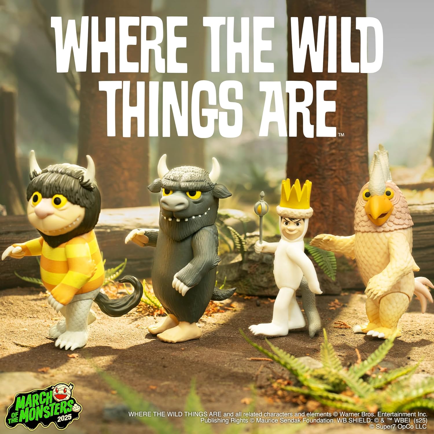 Super7 Where The Wild Things are Reaction Figures Wave 01 - Carol (Monster) Action Figure