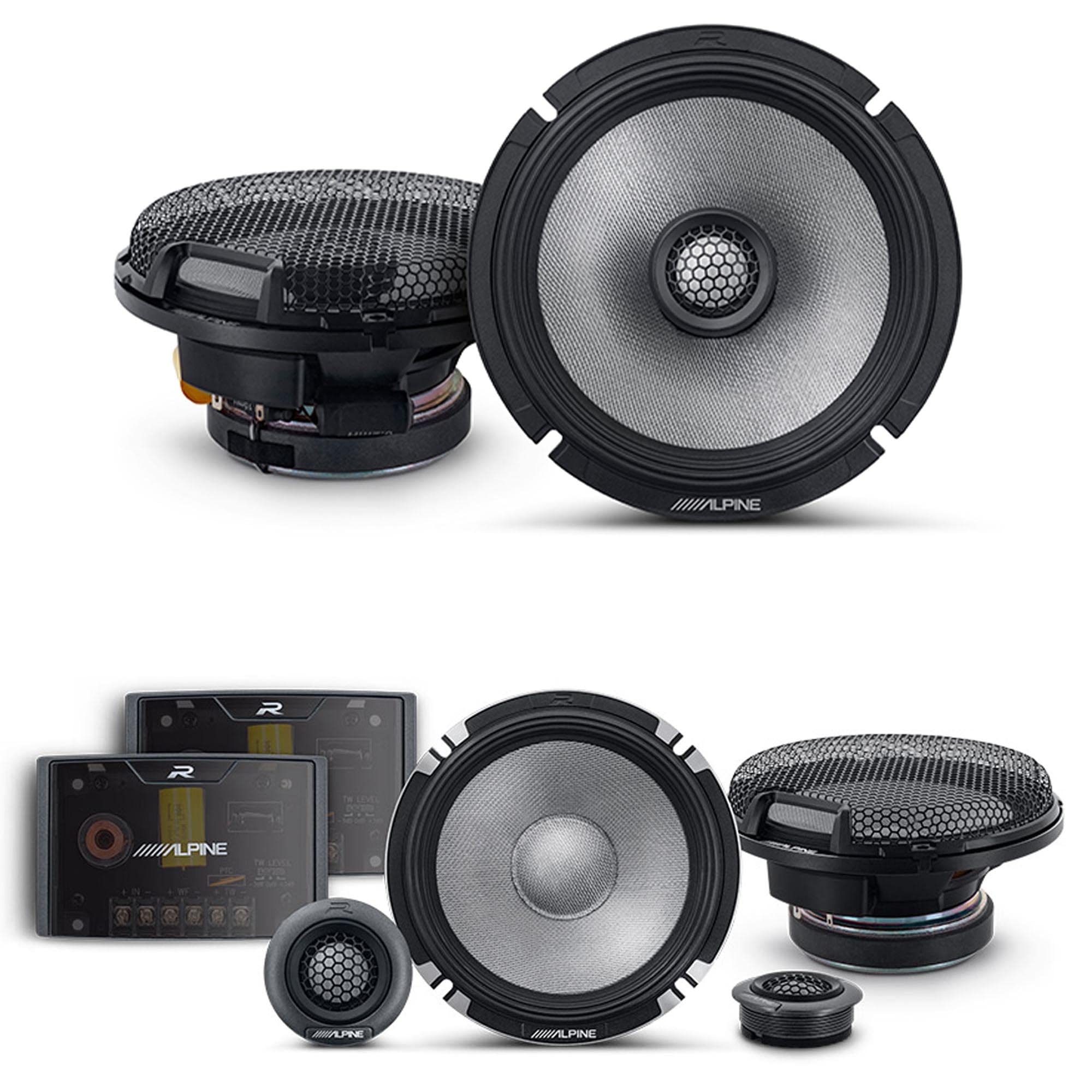 ALPINE 6.5インチ 2ウェイスピーカーセット Amazon.co.jp: Alpine 6.5インチ R2 ハイレゾスピーカーセット - Pro