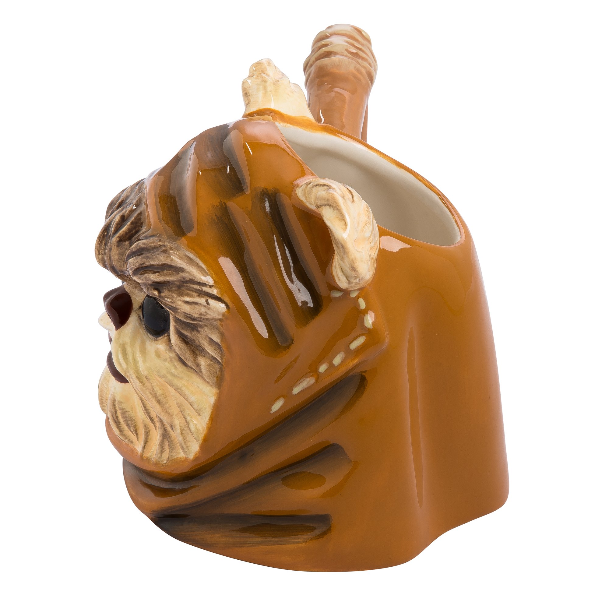 Amazon.com: Vandor Star Wars Ewok Head Shaped Ceramic Soup Coffee