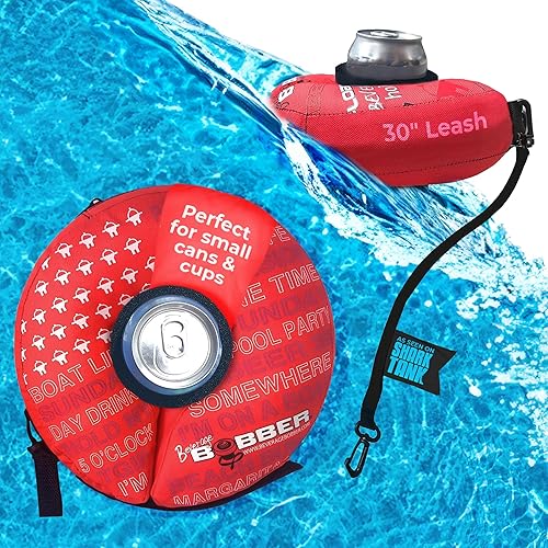 Miniatura 13 de Soporte inflable flotante para bebidas para piscina, flotadores de barra para bebidas para adultos para sostener latas de cerveza, taza o botella