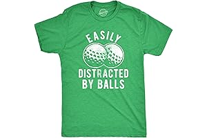 Grandpa Golf Balls - Best Dad By Par Funny Mens Golf T-Shirts