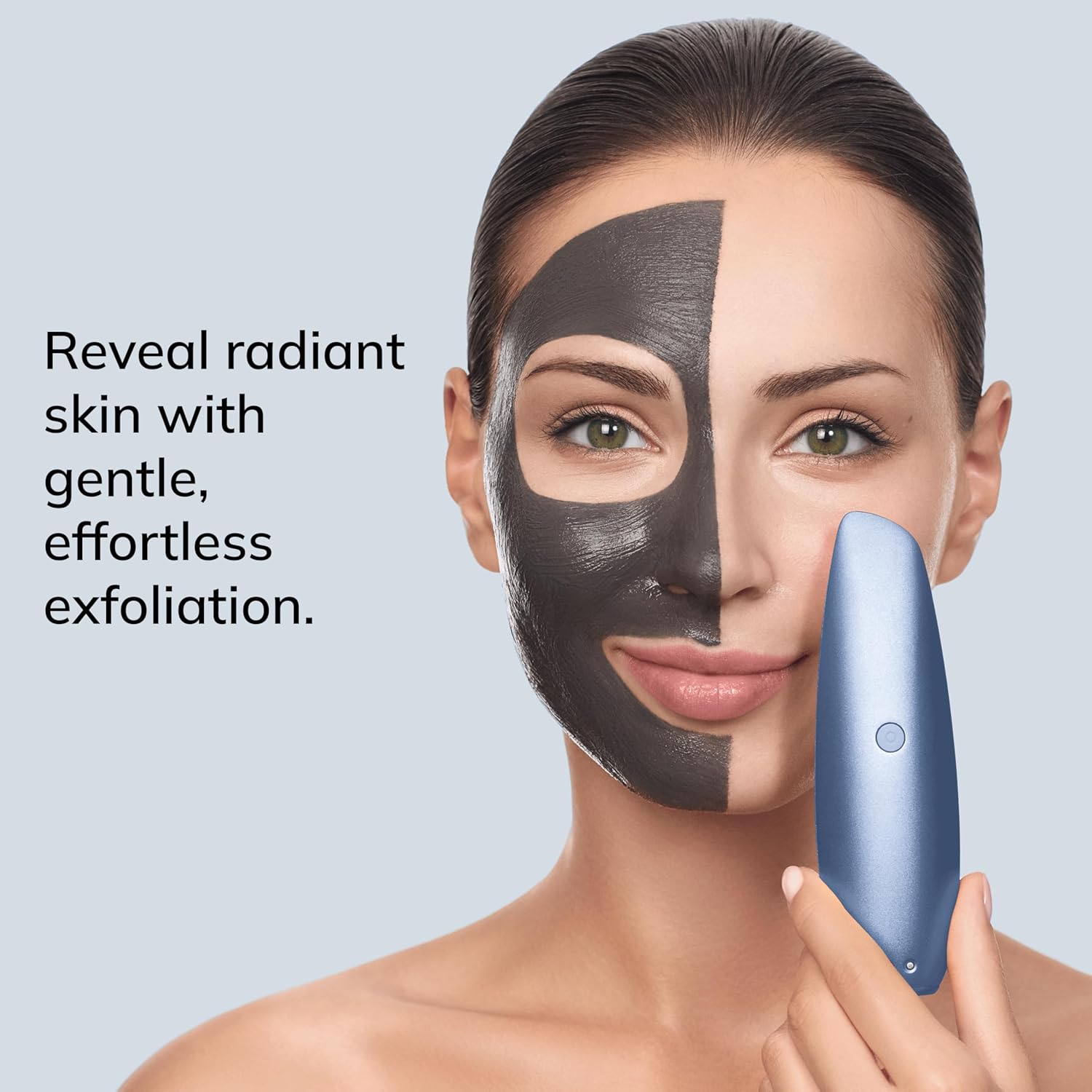 GESKE SmartAppGuided™ Touchless Magnetic Peeling Mask 5 in 1 | Magnetic Face Mask | Removes Impurities | Facemask | Pore Cleansing | Skincare for All Genders | Best of Face Masks | Clean Skin Glow