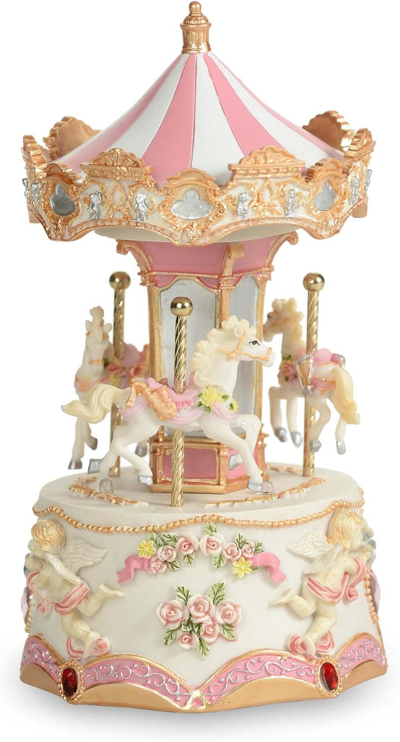The San Francisco Music Box Company Carousel Decoration