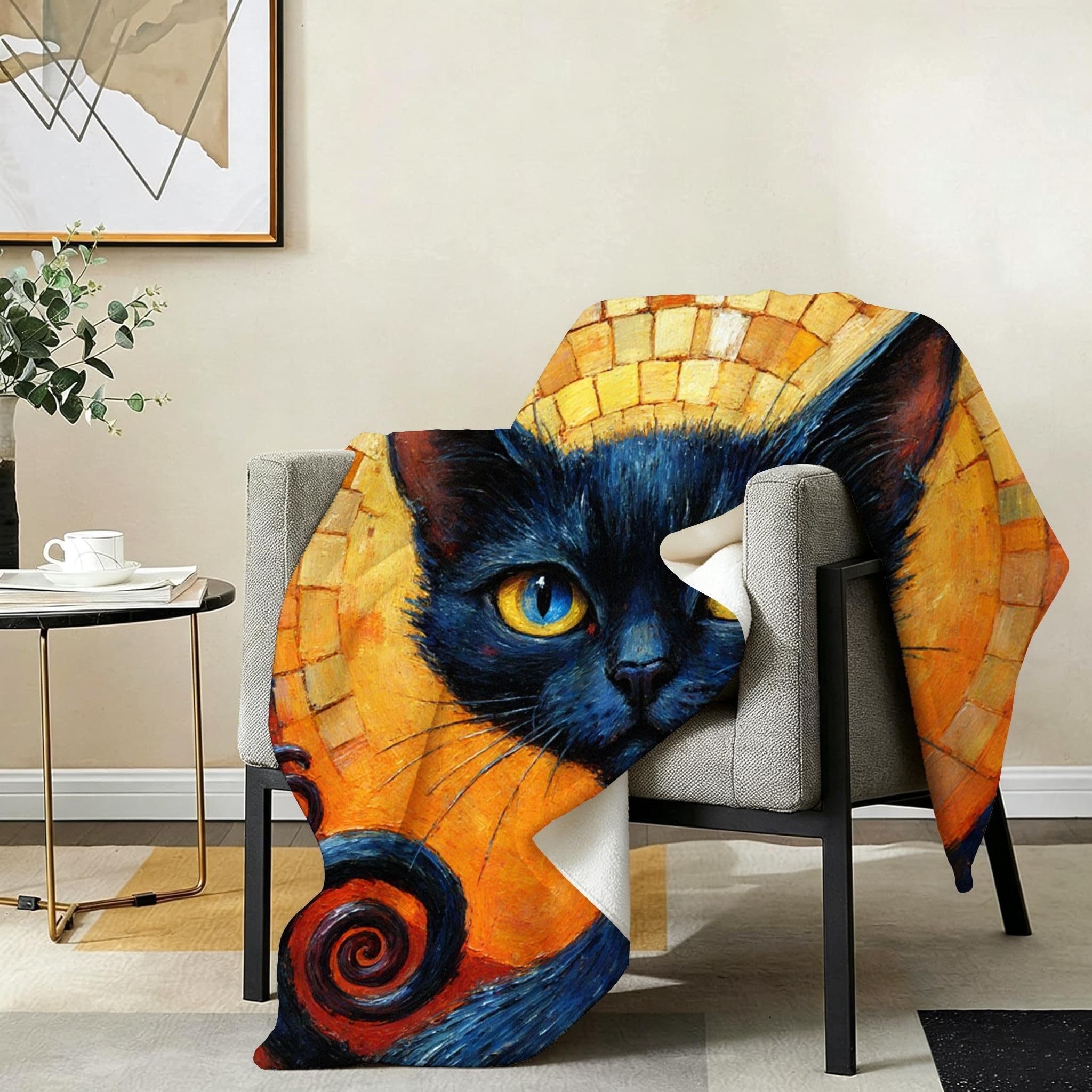 Manta XXL 240x260 cm Flor 3D Polar para Sofá Cama-A268