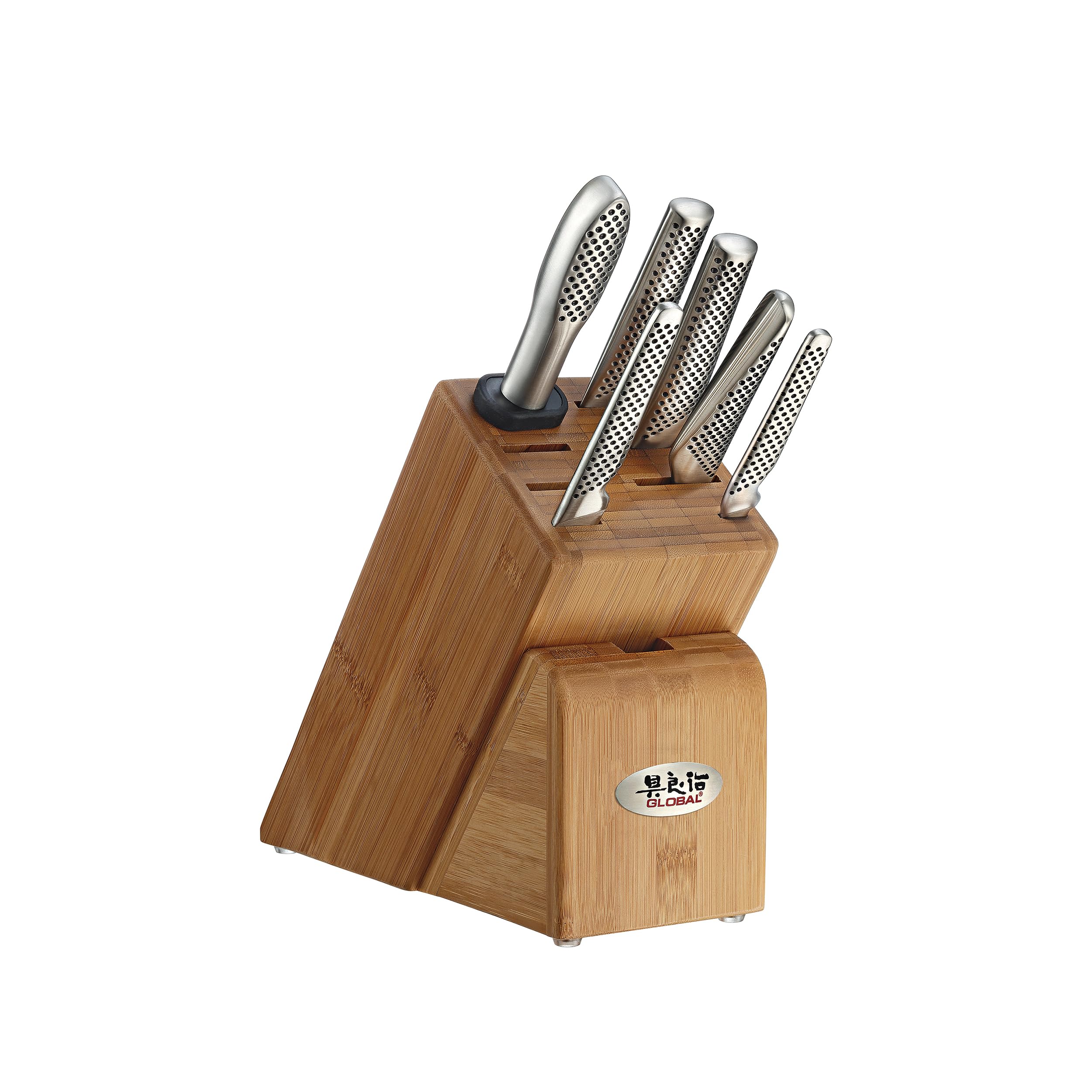 Amazon.com: Global Takashi 7 piece Knife Block Set - Lightweight