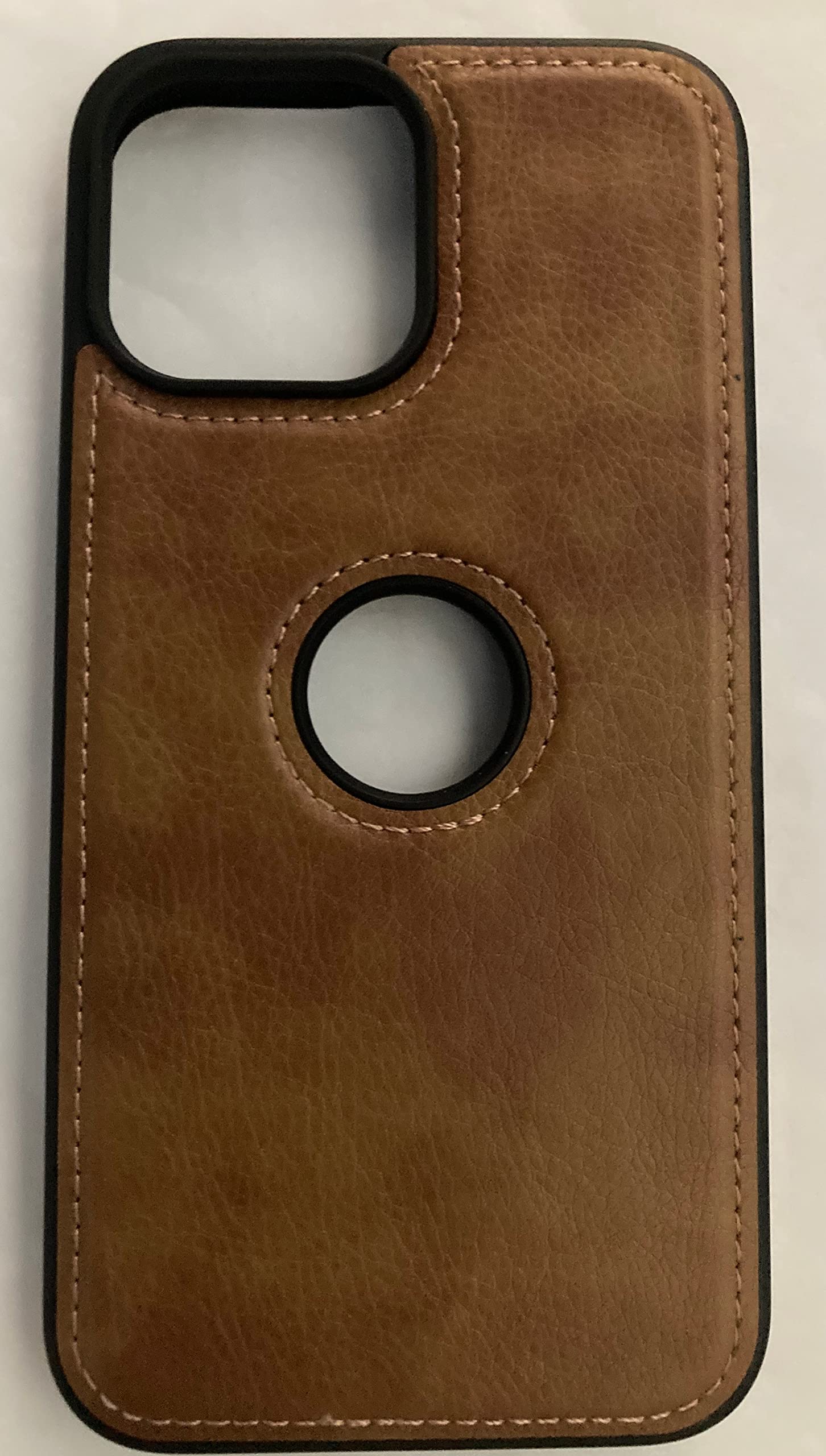 Slim Mobile Phone Bags Premium Pu Leather Back Case for IPhone 6 7 8 Plus Xs Xr 11 12 13 14 Pro Max Brown