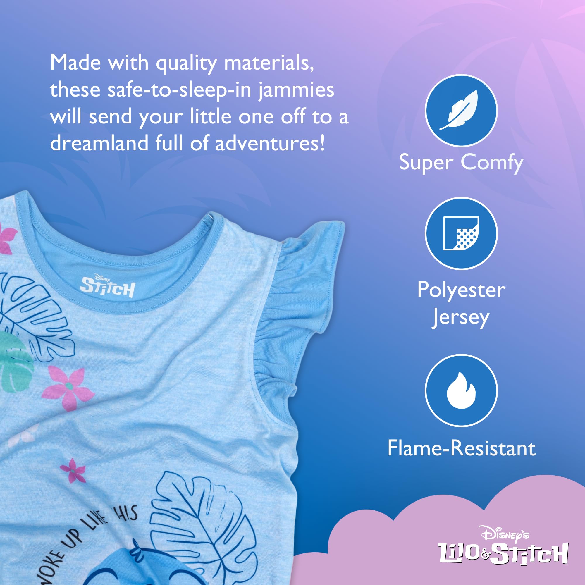 Disney Nightgown, Soft & Cute Pajamas for Kids Camicia da Notte Bambine e Ragazze