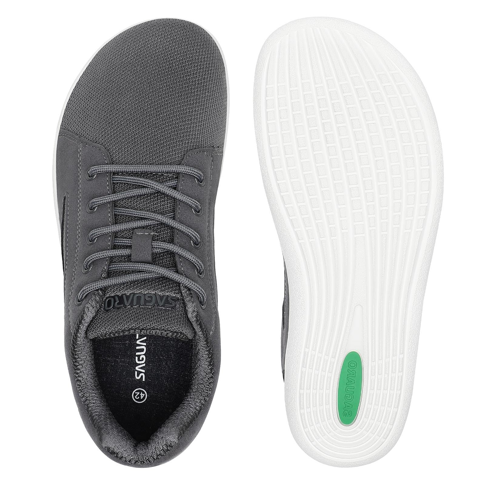 SAGUARO Scarpe Barefoot DuckStride Luck Ⅰ - Minimaliste Uomo Donna Leggere Scarpe a Piedi Nudi con Suola Zero Drop Gr.36-46