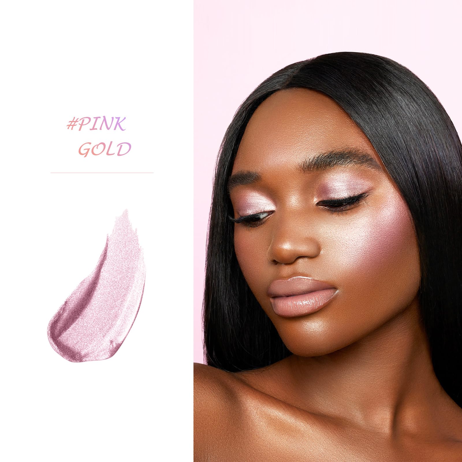 Amazon.com: Highlighter Makeup Palette Shimmer Contour Palette