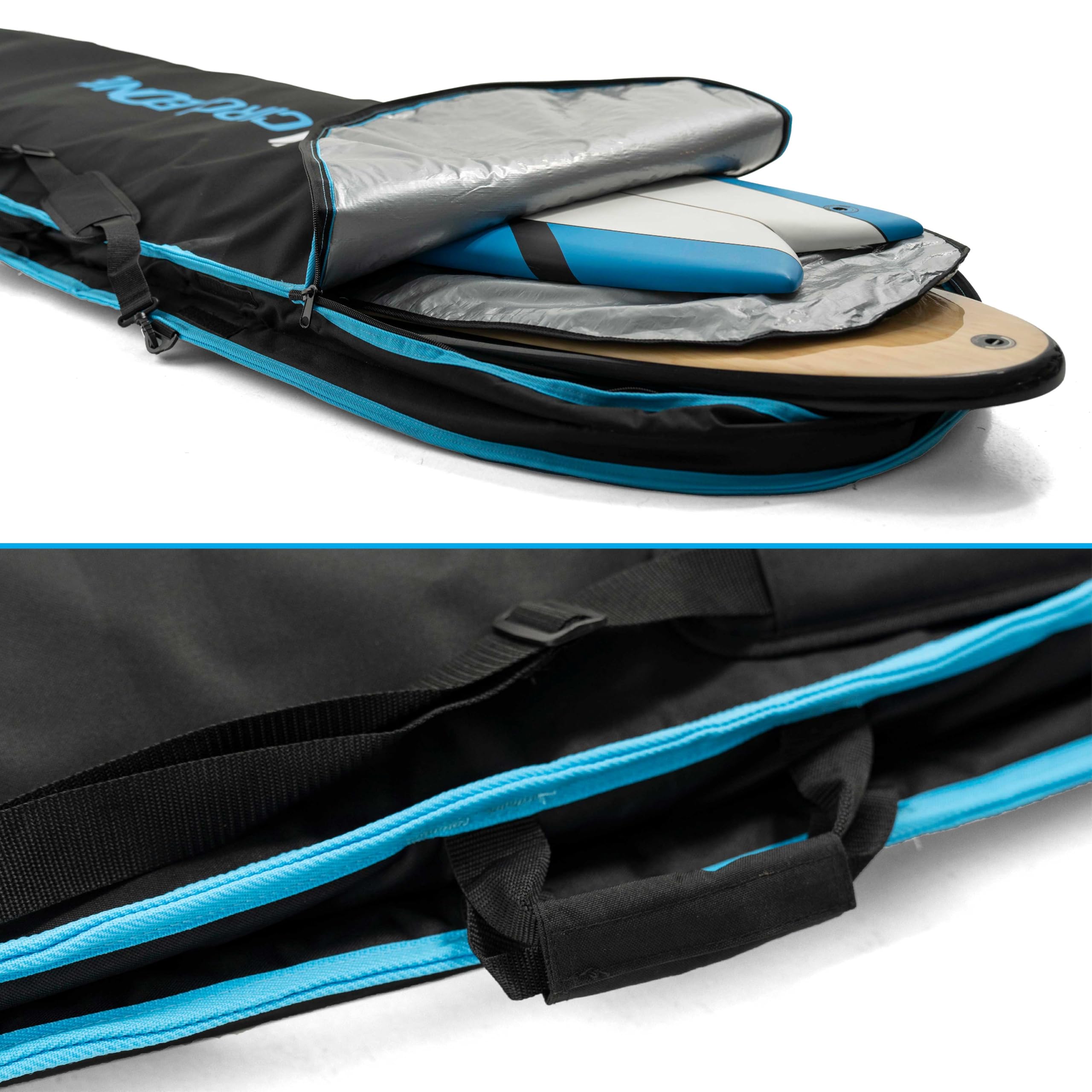 Circle One Doppelter Surfbrett Reisetasche (passt 2 Taschen)